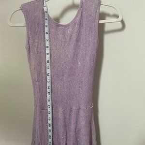 Lilac lavender skating dress